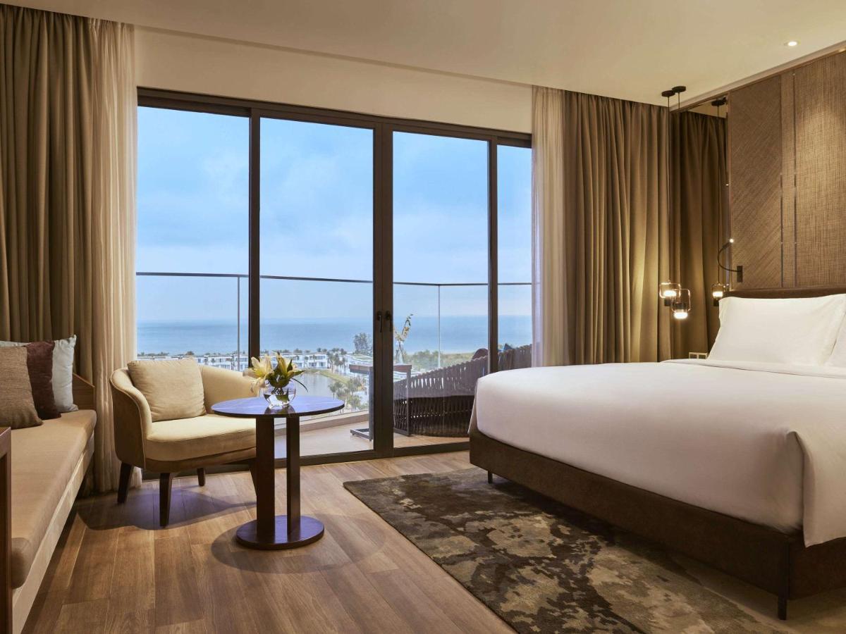 富国岛瑞享别墅及公寓 外观 照片 A guest room at the hotel