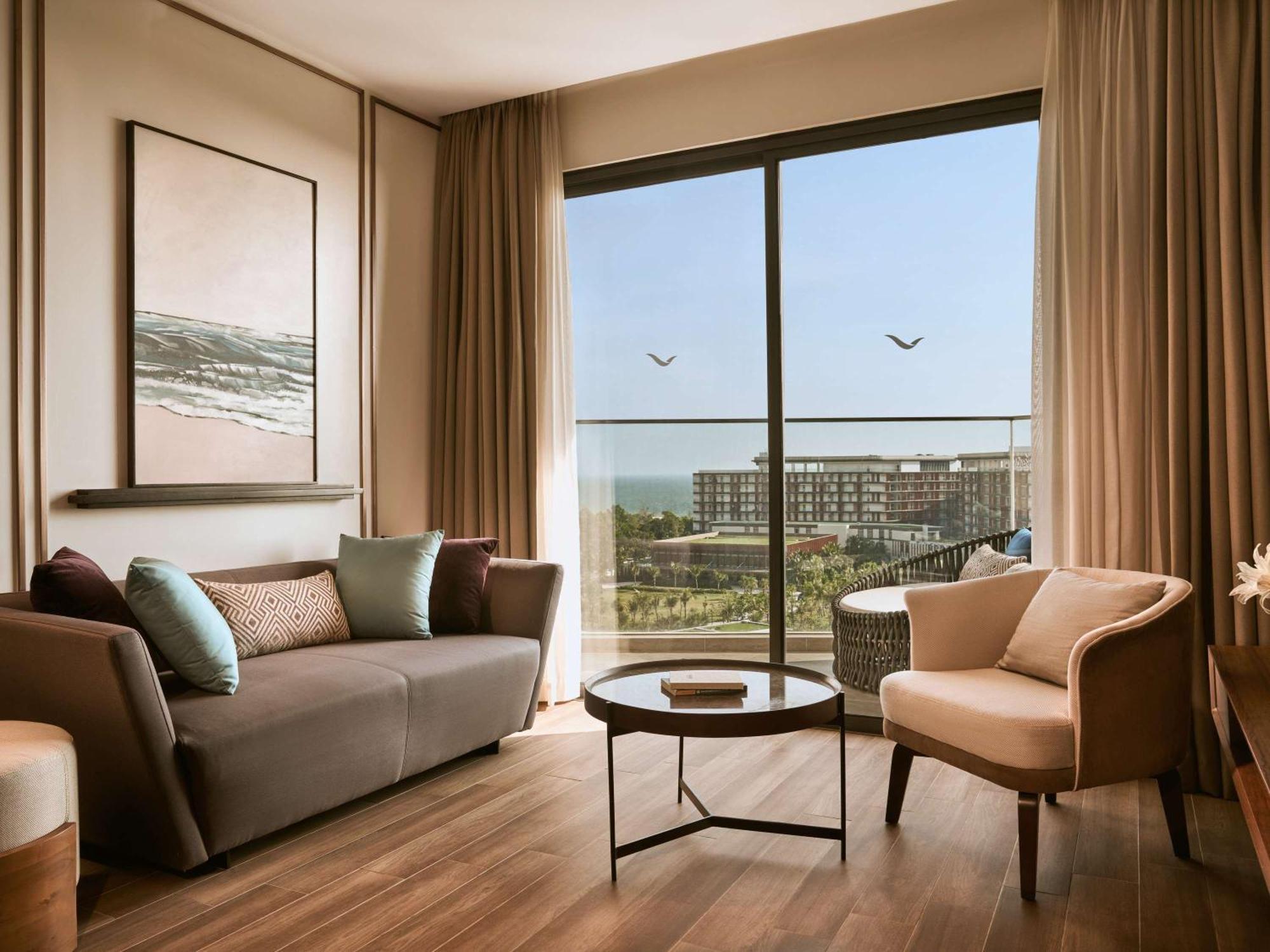 富国岛瑞享别墅及公寓 外观 照片 Living room