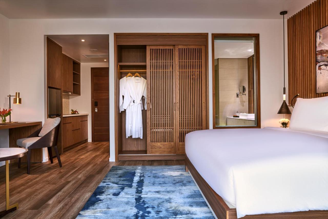 富国岛瑞享别墅及公寓 外观 照片 A guest room at the hotel